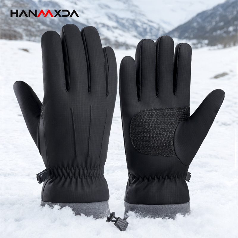 Ski Glove Waterproof - Waterproof Winter Gloves for Men Anti-slip