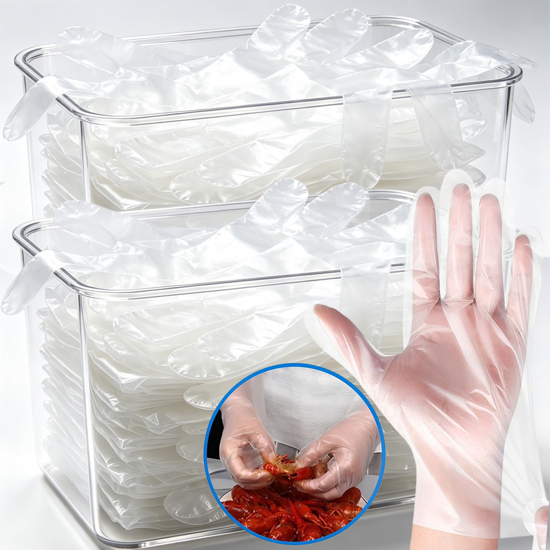 Clear Disposable Gloves Transp - огляд і ціна Latex Disposable Glove