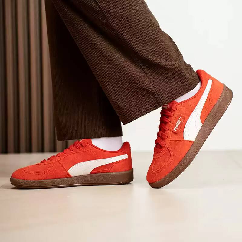 New PUMA Palermo Red Suede Sne - огляд і ціна Puma Shoes Suede Classic