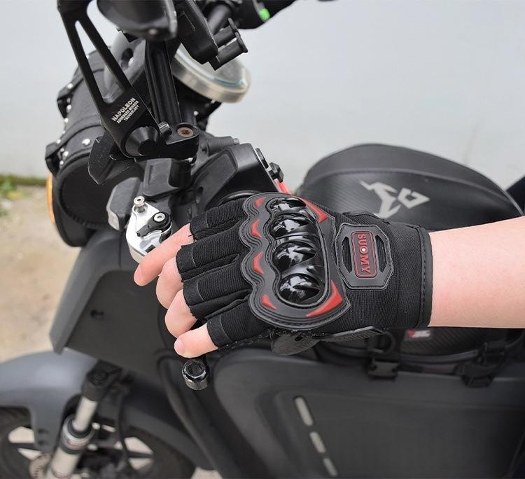Summer Motorcycle Half Finger  - огляд і ціна Motorcycle Glove Knuckle