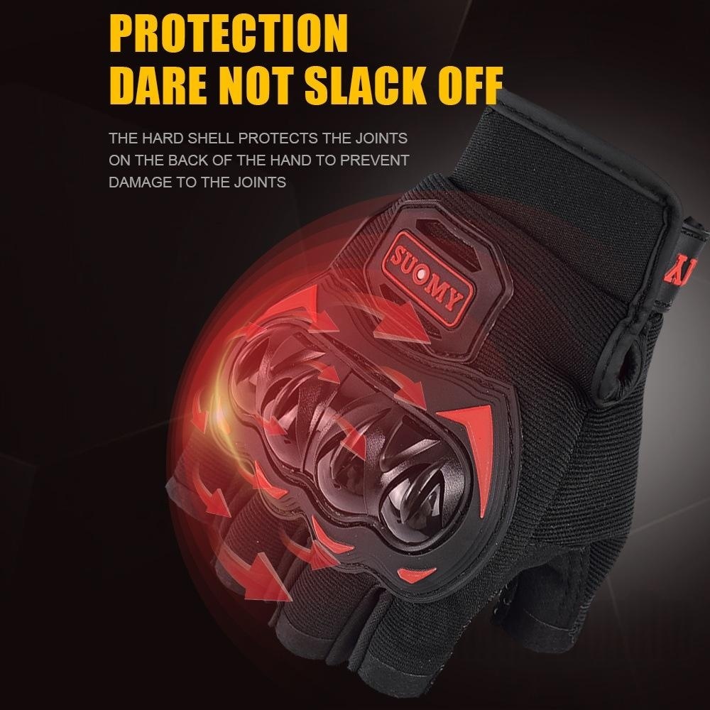 Summer Motorcycle Half Finger  - огляд і ціна Motorcycle Glove Knuckle