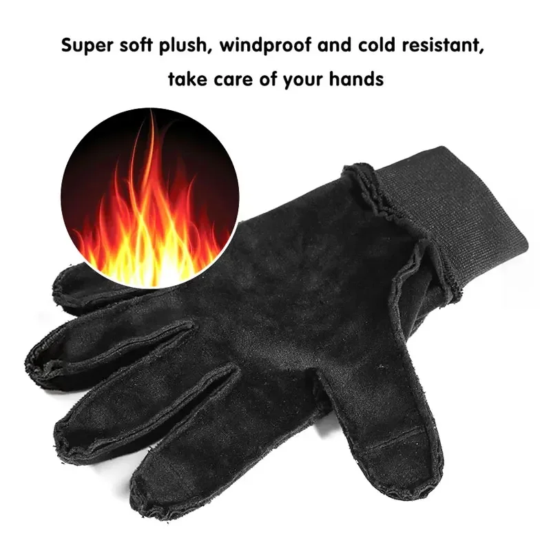 Waterproof Black/Grey Non-slip - огляд і ціна Ski Glove Waterproof