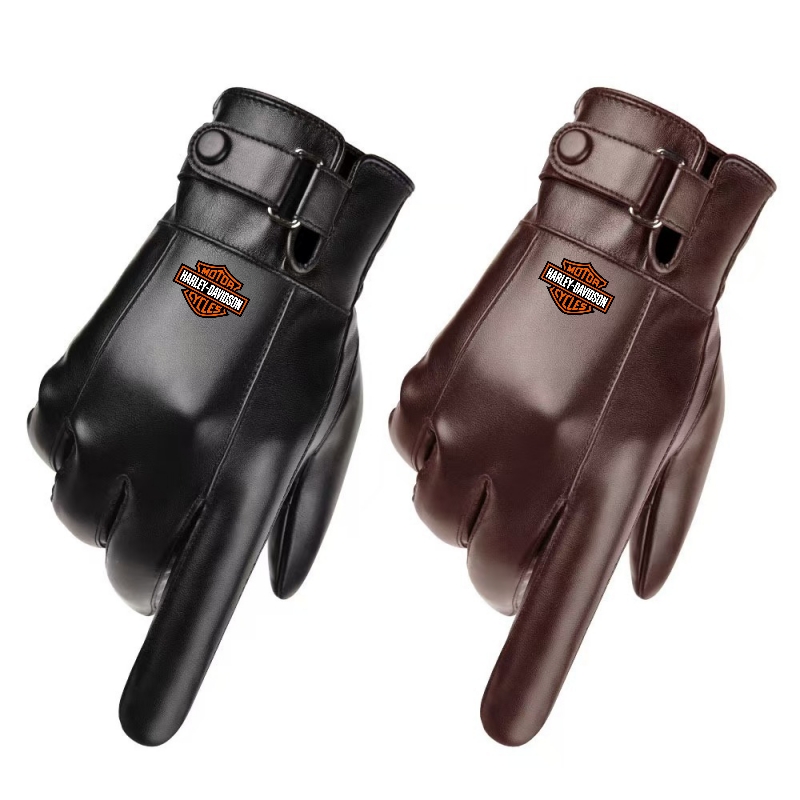 For Harley Davidson PAN Motorc - огляд і ціна Leather Driving Glove