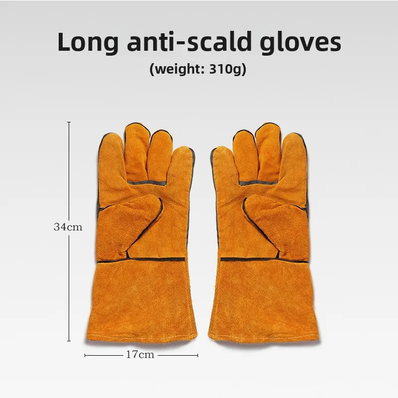 New 2026 Leather Work Gloves H - огляд і ціна Heat Resistant Glove