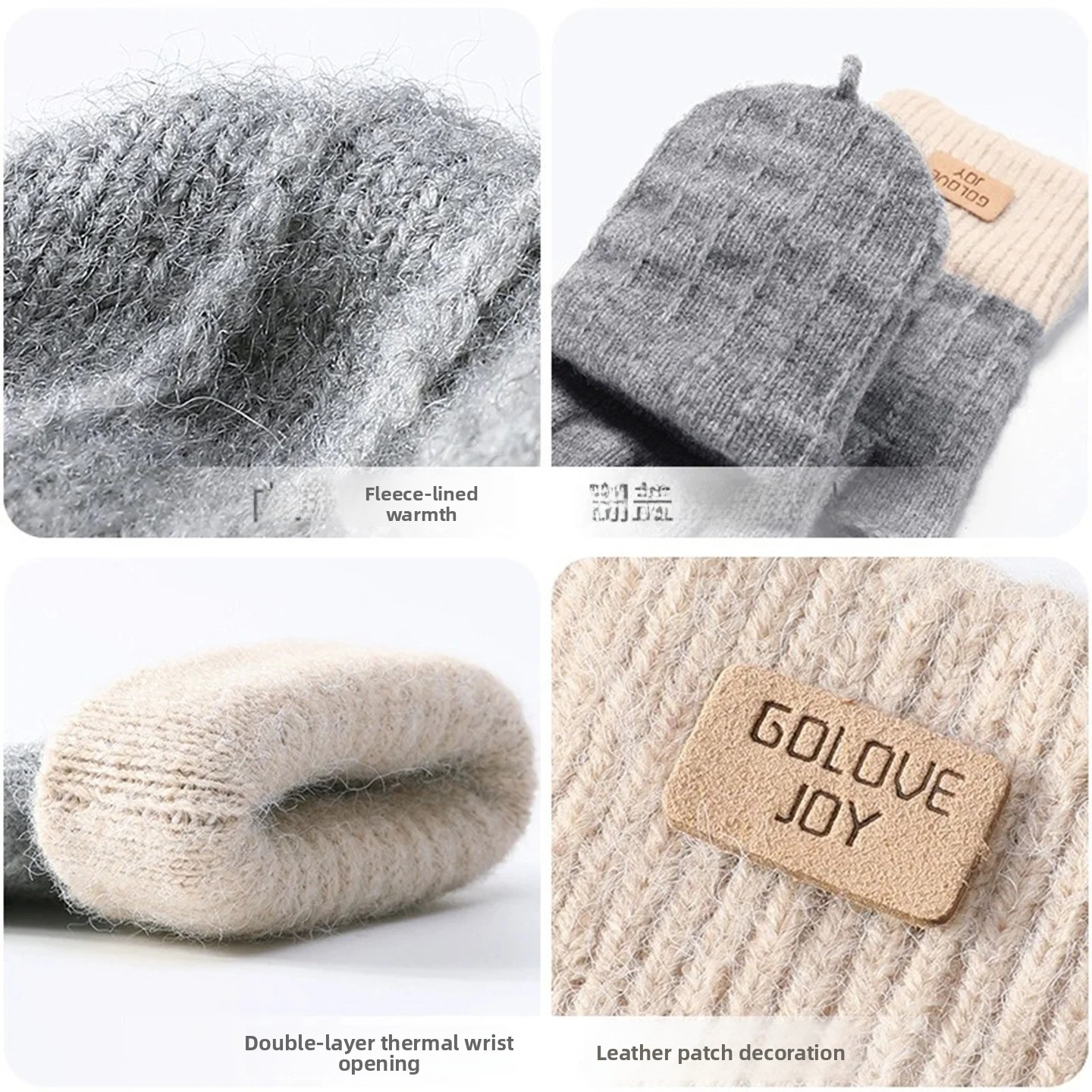 Women's Winter Fleece Lined Fl - огляд і ціна Wool Glove Lined