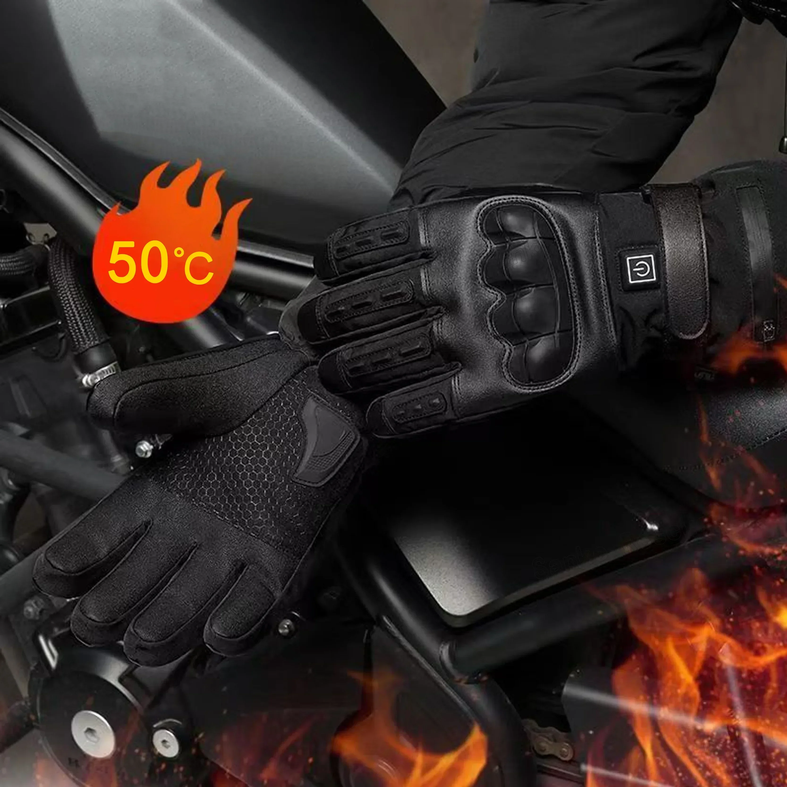 Heated Gloves Hand Warmer Elec - огляд і ціна Heat Resistant Glove