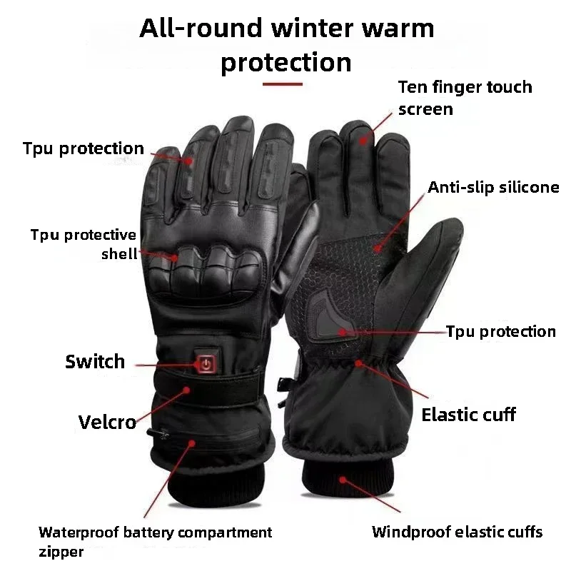 Heated Gloves Hand Warmer Elec - огляд і ціна Heat Resistant Glove